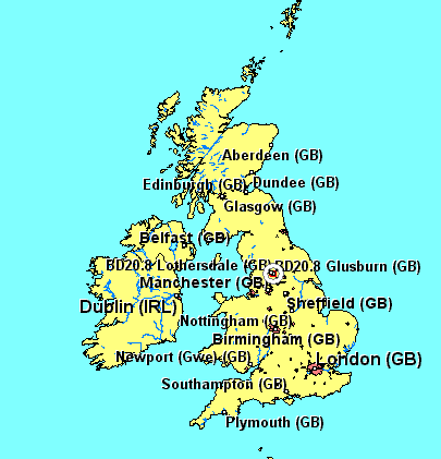 the position of high malsis farm in the United Kingdom